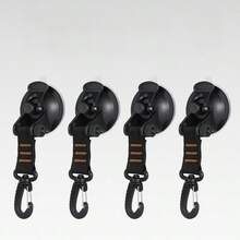 A Field Car Mounted Tent Suction Cup Heavy-Duty Outdoor Canopy Accessory With Strong Suction Cup Climbing Buckle For Repeated Use