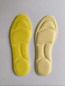 1 双超舒适 5D 鞋垫 - 可调节、耐磨、透气记忆海绵，专为女性跑步和运动设计 - 减震、足弓支撑、防臭、吸湿排汗，适合闺蜜节、小狗、嘉年华