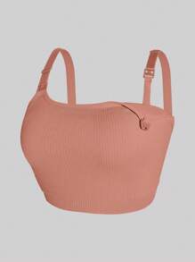 Set de 3 piezas Sujetador de maternidad y lactancia talla grande, sujetador de lactancia de una pieza sexy y sencillo de apertura frontal, camiseta de sostén cómoda y de elevación para embarazo y postparto