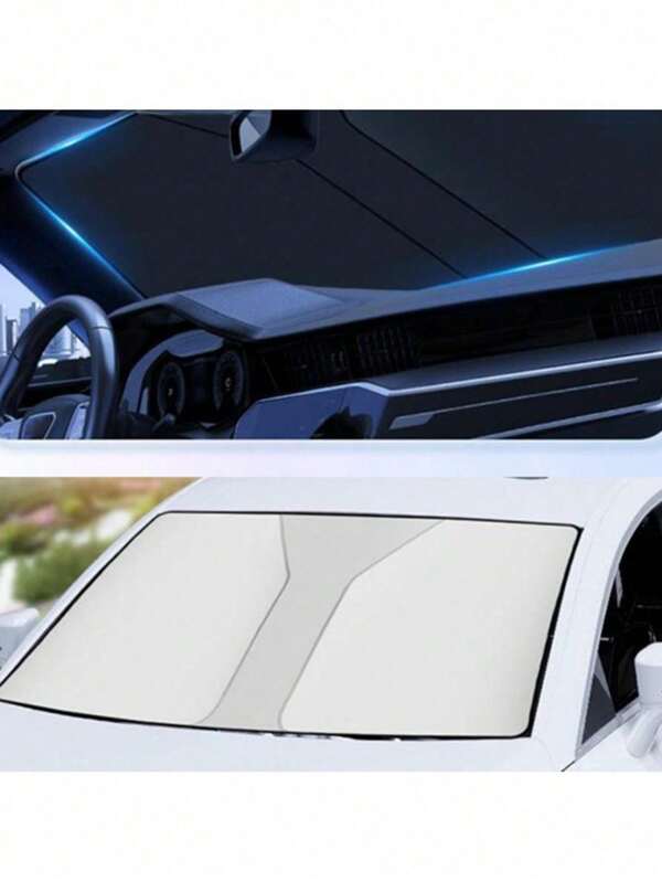 Car Windshield Sun Shade Covers Front Window Sunscreen Sun Visors Heat Insulation Sunshade Parasol For Car Accessories
