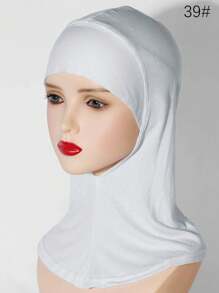 1 Stück Muslimische Hijab Kappe für Frauen, islamischer Schal, weicher elastischer Schal Bandana