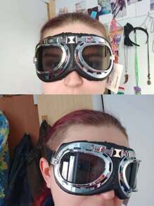 Harley-Style Motorcycle Goggles Anti-Wind Eyewear, Suitable For Automotive, Off-Road, Outdoor Sports, Cycling, Riding