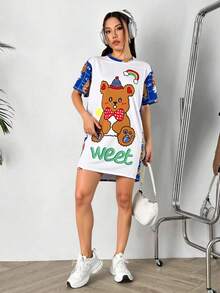 Pijama clásico de satén de seda para mujer, de manga larga, con botones, sedoso, diseño floral, ropa de dormir - Blanco - Ver 2