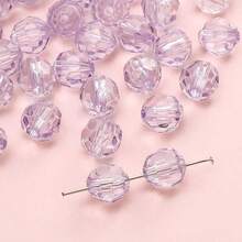 10mm Round Bead Square Bead Shaped Beads For Diy Jewelry Making, Beads For Daily Handmade Project Initial Beads, Bracelets, Necklaces, Decorative Chains, Friendship Bracelet Jewelry Making Kit Cute Things DIY Round Bead Phone Chain(About 36 To 42 Pieces) - Multicolor - View 12