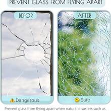 Multi-Size One Way Privacy Window Film, Daytime Privacy Sun Blocking Anti UV Reflective Window Film Heat Control Self Adhesive Window Tint Film For Home And Office, Silver - Multicolor - View 4