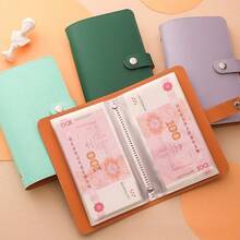 现金储蓄笔记本、财务回忆录、家庭财务分类帐、现金整理袋、计划簿