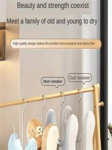 1, 2, 4 ,6,8 Shoe Drying Racks, Household Stainless Steel Shoe Racks, Stainless Steel Shoe Racks, Shoe Hooks, For Drying Shoes, Multi-Functional Simple Windproof Hooks, Stainless Steel Shoe Drying Racks, Shoe Drying Hooks, Outdoor Household Multi-Functional Shoe Drying Racks, Shoe Drying Wonders, Stainless Steel Hooks.