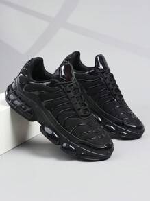 Sneakers Men's Shoes Stylish Men Sports Shoes Lace-Up Shoes Shoes Personalized Black Street Casual Shoes