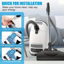 Miele Vacuum Bags For Miele GN Vacuum Cleaner, Compatible With Miele GN 3D Airclean Efficiency Dusting Bags Classic C1 Complete C2 C3, S800, S2000, S5000 And S8000 Series, Bags+ Filters