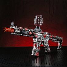 激动人心的 M416 电动球爆破玩具 - 高速、金属饰面、可充电，带眼镜 - 夏季生日复活节派对的完美礼物（不含子弹） - 彩色 - 查看 6