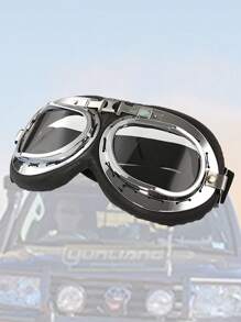 Harley-Style Motorcycle Goggles Anti-Wind Eyewear, Suitable For Automotive, Off-Road, Outdoor Sports, Cycling, Riding