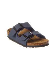 Birkenstock Arizona Narrow Birkibuc Sandal - Màu xanh lam - Xem 2