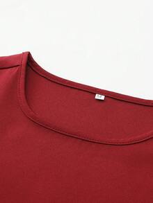 卡翁达男士套装卡夫坦服装圆领条纹印花长袖非洲复古男士套装传统服装 - 紅色 - 查看 6