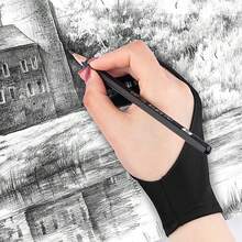 1Pc Black 3-Layer Painting Gloves, Spray Paint Fingerless Gloves, Art Tool DIY Gloves, Suitable For Art Creation Teaching, Artists, Students, Painting, Sketching Gloves, 4 Styles And Sizes, Suitable For Gift Giving,Back To School,School Supplies