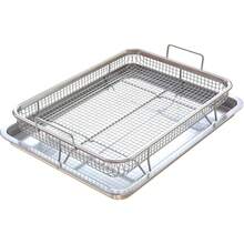1 buah Keranjang Penggorengan Udara, Baki Penggorengan Udara Anti Lengket dan Loyang Panggang untuk Oven, Cocok untuk Menggoreng dengan Udara, Memanggang, Membakar, dan Memanggang di Atas Panggangan - MultiWarna - View 14