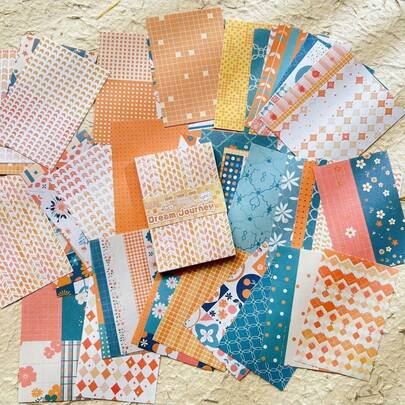 1 Pack Of 25pcs Random Vintage Scrapbooking Paper, Creative Handmade Decorative Paper For DIY Arts, Crafts, Scrapbooking, Junk Journal