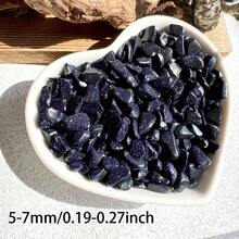 人造蓝砂岩水晶碎片，家居DIY装饰石，消磁石，风水水晶，适用于花盆、花瓶、水族箱砾石装饰