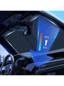 Car Windshield Sun Shade Covers Front Window Sunscreen Sun Visors Heat Insulation Sunshade Parasol For Car Accessories