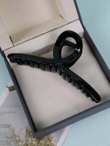 2/1 件大码女式亚克力发夹套装，尺寸 13 厘米/5.12 英寸，时尚简约发饰爪夹发夹发夹发夹发夹发夹时尚发夹秋冬度假装女士 - 彩色 - 查看 13