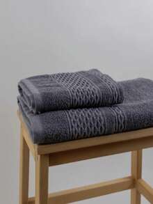 MADE IN TURKEY Pure Basic 100% Cotton Towel Set – 50x85 Cm & 70x140 Cm