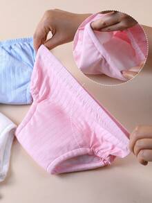 3/4 pezzi Pannolini di addestramento per neonati, pantaloncini di addestramento estivi lavabili e leggeri per bambini e bambine, pannolini di stoffa riutilizzabili, biancheria intima per pannolini morbida e traspirante, adatta per l'addestramento alla toilette, attività all'aperto, articoli essenziali per neonati