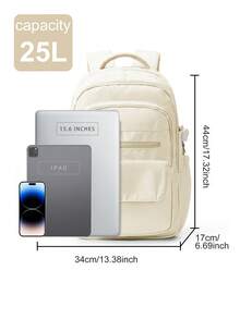 女士笔记本电脑背包 轻便背包 钱包 学校背包 休闲背包 防水大学高中书包 耐用旅行背包 适合大学工作旅行露营 学生礼物 送给女孩的女士礼物