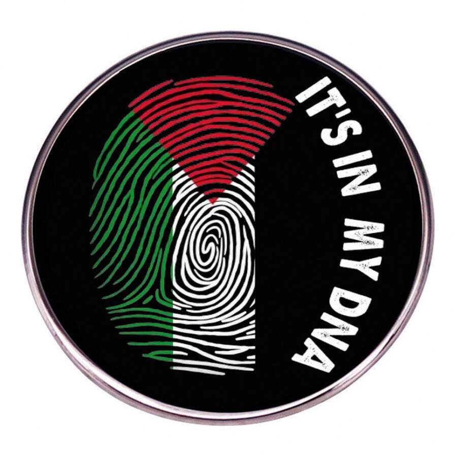 Free  Metal Brooch Perimeter Accessories Badge - Multicolor - View 1