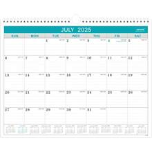 Calendar 2025-2026, 18 Months Wall Calendar From July 2025 To December 2026,11.5" X 14.6", 2025-2026 Calendar With Julian Date - 中綠色垂直日曆 - 查看 9