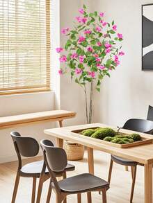 Künstliche Pflanze Künstlicher Bougainvillea-Baum mit Blumen 120 cm / 150 cm / 180 cm Künstliche Pflanzen im Topf Große gefälschte Pflanzenlandschaft für Büro-Gartendekoration im Innen- und Außenbereich