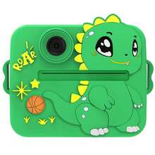 Instant Camera With Rechargeable Battery, Large Capacity 1200mAh, 1080P High-Definition Video, Dual Cameras (Front And Rear), Compact And Portable Design, Suitable For Travel, Family Photos And Outdoor Activities - Green/Pink/Purple, Portable Camera - XX-multicolor - View 19