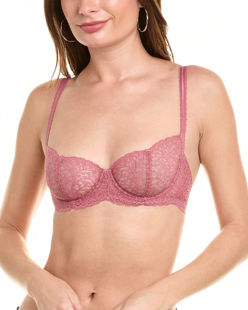 Journelle Allegra Balconette Bra - Rose - View 1