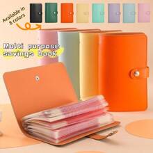 1 pezzo Raccoglitore di pianificazione borsa budget, raccoglitore per risparmio di denaro, raccoglitore di pianificazione multifunzione con borsa, portatile, stile bohémien, quaderno risparmi, molletta per soldi, libretto di risparmio, può contenere banconote, album di raccolta di banconote, quaderno contabilità, durevole e robusto, facile da riporre e accedere, alta capacità, piccolo regalo elegante, adatto per regalare ad amici, famiglia, forniture per il ritorno a scuola, articoli essenziali da viaggio