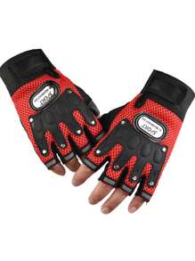 1 Pair/2 Pairs Motorcycle Breathable Half Palm Cycling Protective Gloves The Perfect Gift For Your Friends And Family. Let's Ride Together This Summer! Motorcycle Protective Gloves Motorcycle Equipment Motorcycle Accessories