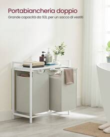 Laundry Baskets - White - View 1