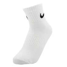 3 Pairs Nike Sports Leg Warmers Set, White Mid-Calf Leg Warmers, Daily Casual & Fitness Essential, Non-Slip Breathable Lightweight, Unisex, Suitable For All Seasons - 白色 - 查看 3