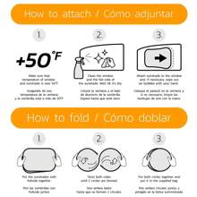 2 Packungen mit je 50cm x 30cm süßem Tier-Wald Sonnenschutz für Autofenster - UV-blockend, Polyestermaterial, ideal für Sonnenschutz und dekorative Verwendung, Sonnenschutz | verspieltes Design | einfache Montage, universell passend für Autos & SUVs, Auto-Fenster-Sonnenschutz