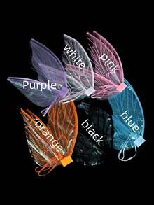 1 Piece Of Fairy Wings Adult Fairy Costume Butterfly Fairy Wings Role-Playing Costume Accessory - Multicolor - View 2