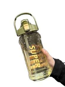 1pc 1500/2000ML Sports Water Bottle Marker Leak-Proof Cup Motivational Portable Water Bottle For Outdoor Sport Fitness - Multicolor - View 7