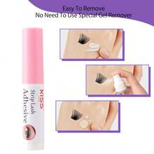 5g New False Eyelash Connection Adhesive Mascara Mild, Non-Irritating Waterproof, Anti-Sweat And Anti-Loss Eyelash Glue Long-Term Wear Quick Drying Set For A Long Time Natural Grafting Extended Eyelash Glue To Create Natural Texture For Self-Use - White - View 8