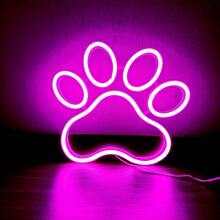 1 件彩虹霓虹灯房间装饰灯，电池或 USB 供电，适用于卧室、宿舍、庭院、露营、酒吧、餐厅、派对、家居、户外装饰