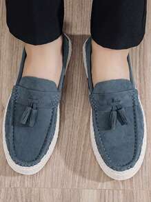 New Style Casual Loafers, Non-Slip Soft Sole Slip-On Driving Moccasins, Lightweight & Comfortable Fashion Sneakers For Men