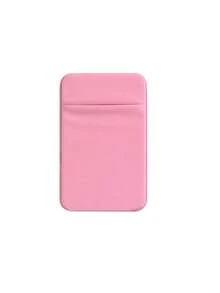 1pc Phone Card Holder Material Cloth Stick-On Card Sleeve For ID/Metro/Bank Cards - Multicolor - View 10