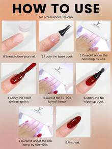 YOKEFELLOW 10ML 6 culori portocaliu gel ojă, primăvară-vară semipermanentă gel ojă Soak Off UV/LED unghii artă acasă și salon DIY pentru femei fete manichiură cadouri