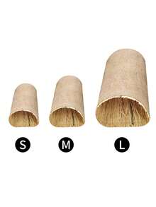 1 件多功能可折叠小型宠物拱门屋仓鼠垫兔子隧道玩具窝，适合室内外使用 - 卡其色 - 查看 7