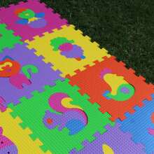 Foamy Puzzle Mat 30x30cm Thickness 12mm Multicolor - Multicolor - View 5