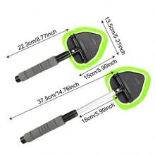 Window Scraping Mist Eliminator Telescopic Window Glass Cleaner Car Windshield Cleaning Brush Car Window Cleaner Microfiber - Multicolor - View 12