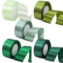 5 件/套 1.5 英寸宽缎带，适用于 DIY 玫瑰、万圣节、圣诞节和礼品包装、丝带装饰、蛋糕礼品包装、婚礼派对蝴蝶结、工艺品、缝纫、刺绣 - 彩色 - 查看 17