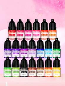 1 套/10 色/20 色蜡烛染料液体着色剂 DIY 珠宝制作蜡烛制作染料颜料 50ml/100ml，万圣节 DIY 蜡烛染料液体着色剂 DIY 珠宝制作蜡烛制作染料颜料 - 彩色 - 查看 3