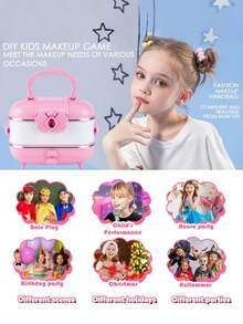 Makeup Case Pretend Play Toy Set, Various Portable Makeup Box Styles Ideal For Gift Giving - Shape - View 3