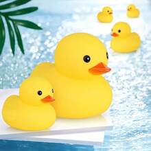 Cute Yellow Rubber Duck Bath Toy, Durable PVC, Great For Bathing And Pool Play, Fun Water Toy For Teens, Pool Toy